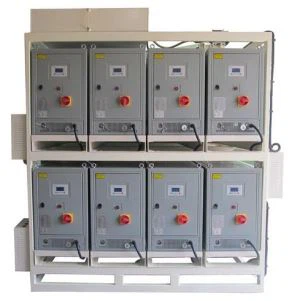 Unidad de control de temperatura del agua con ahorro de energía de 12 kW con pantalla digital dual